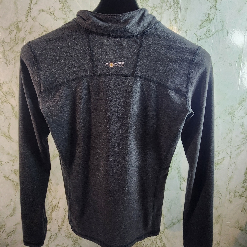 Carhartt Force Gray 1/4 Zip Top - Picture 8 of 12